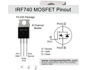 MOSFET IRF740